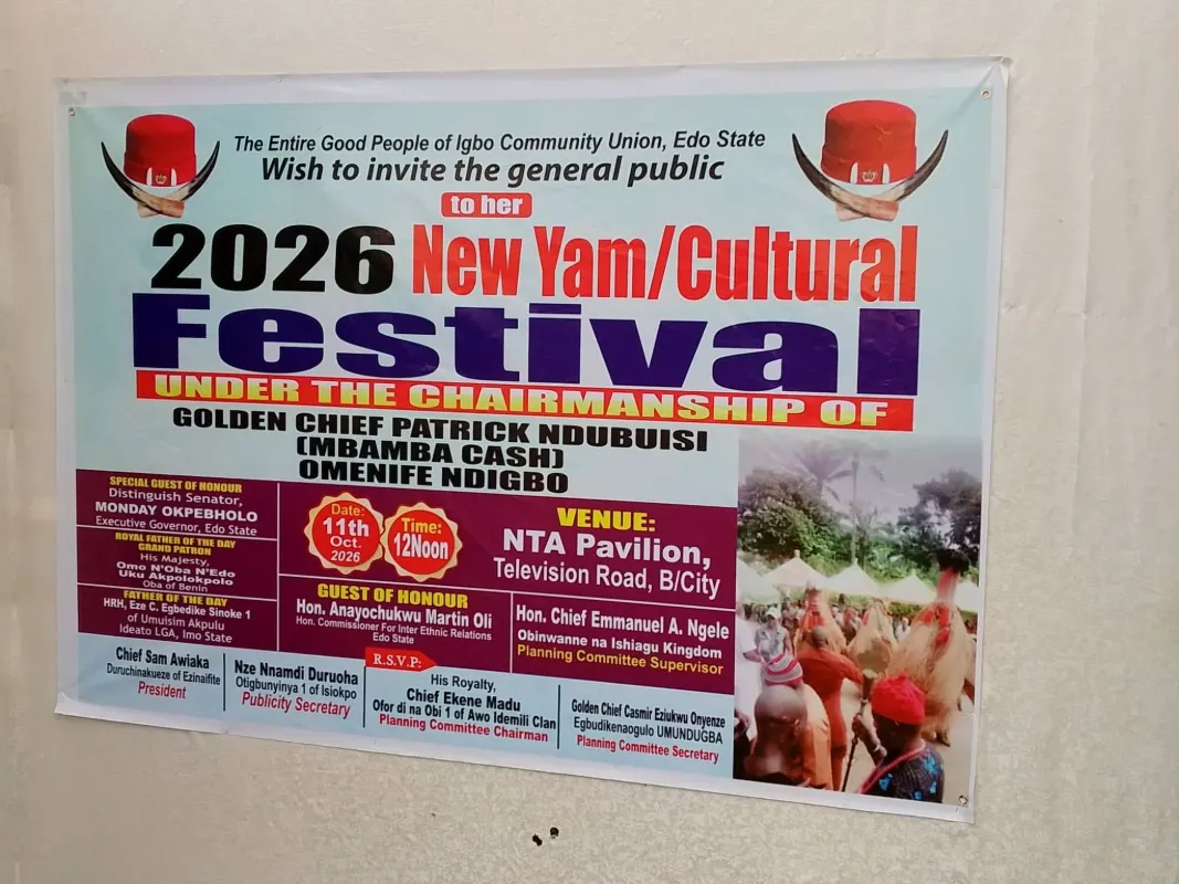 Ndigbo Celebrate Heritage, Unity at Colourful New Yam Festival in Edo